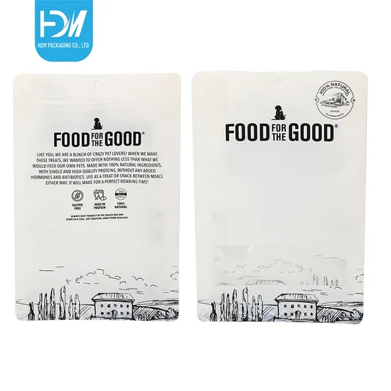 食品バーガーサンドイッチ包装袋用ヒートシール両面オープン紙袋